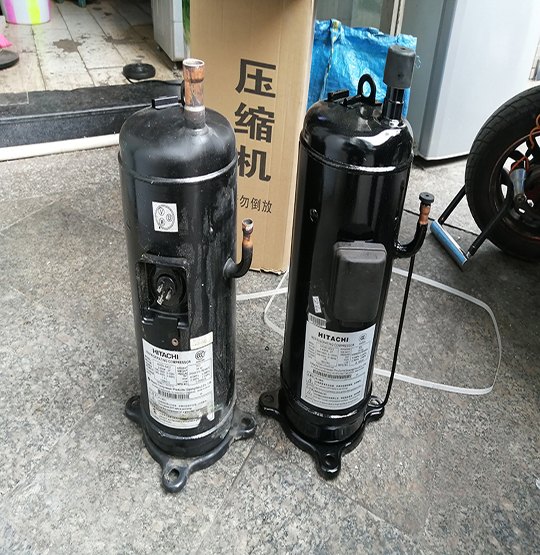 宁陕中央空调压缩机的更换维修